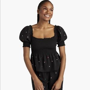 Hill House Jewel Jammie Top NWT